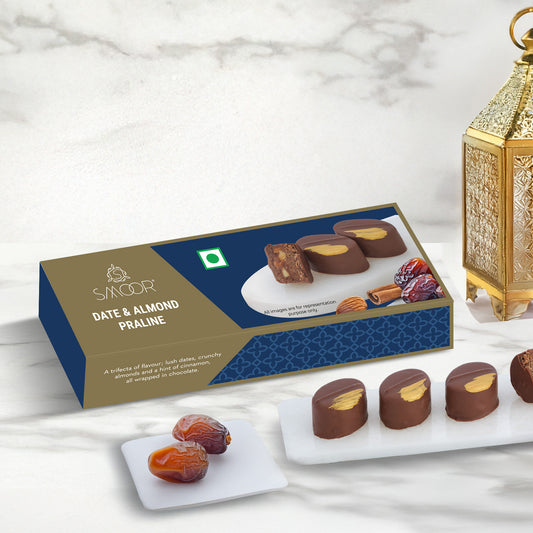 Date & Almond Praline (Box of 3)