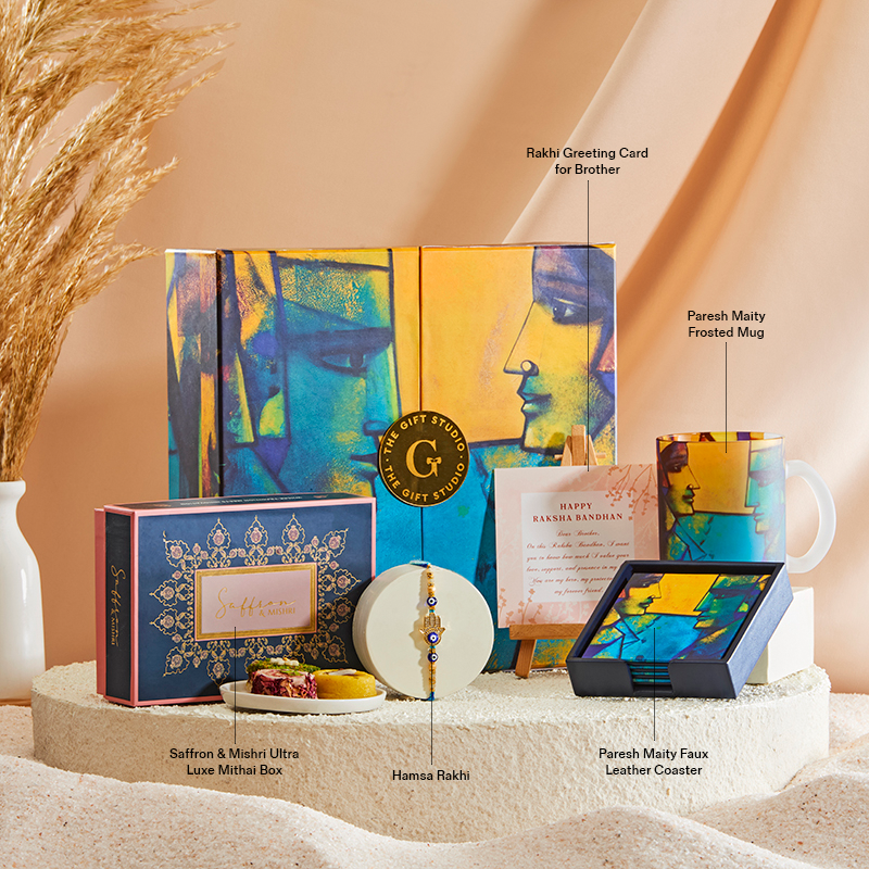 Signature Rakhi Hamper by Paresh Maity_The Gift Studio