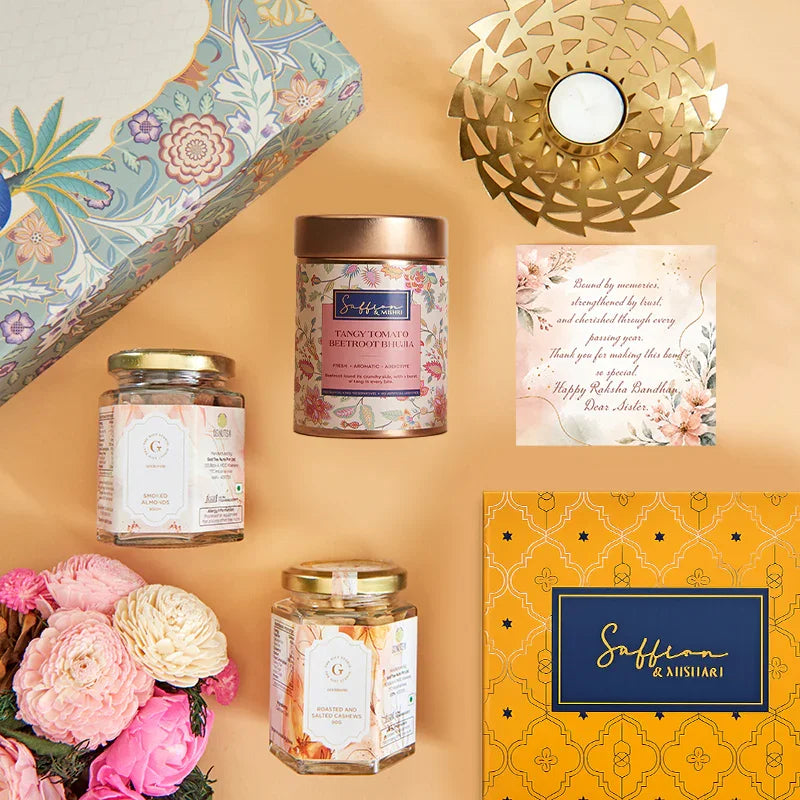 Sister’s Royal Soirée Hamper for International Shipping | Exclusive Global Delivery