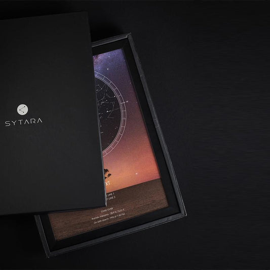 Sytara Milky Way Horizon Frame Gift Box