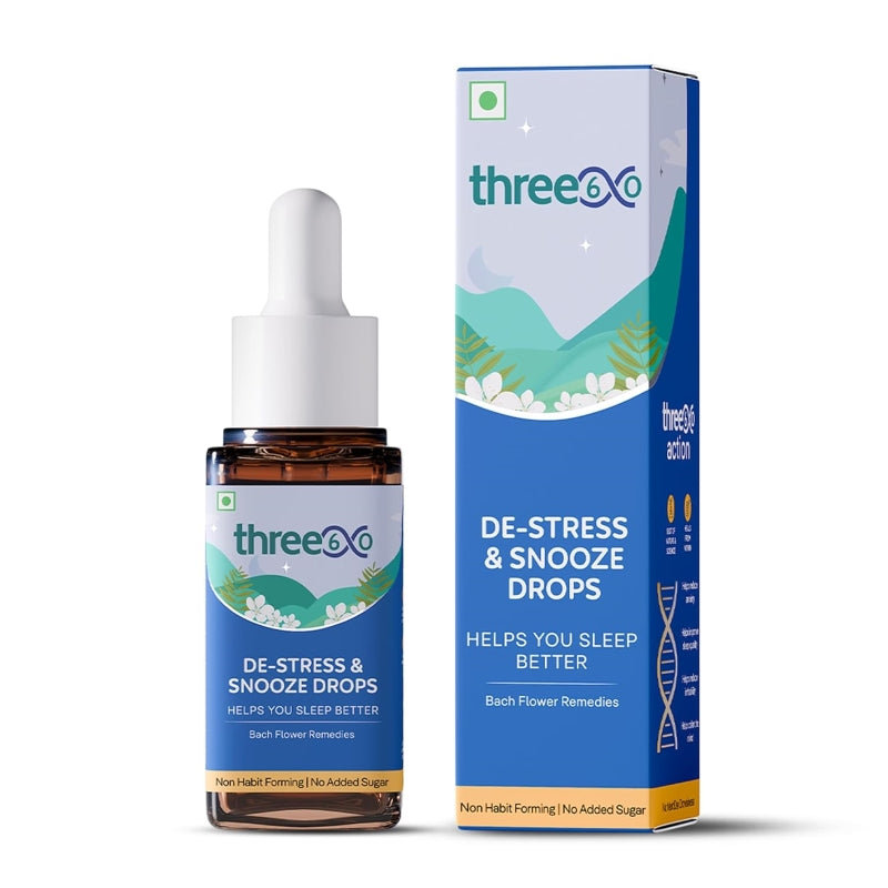 Three60 De-Stress & Snooze Drops (25ml)