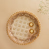 Thali Ivory Grace With Sequin 6.5in