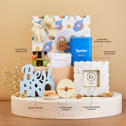 The Classic Bal Ganesha Kids Rakhi Hamper
