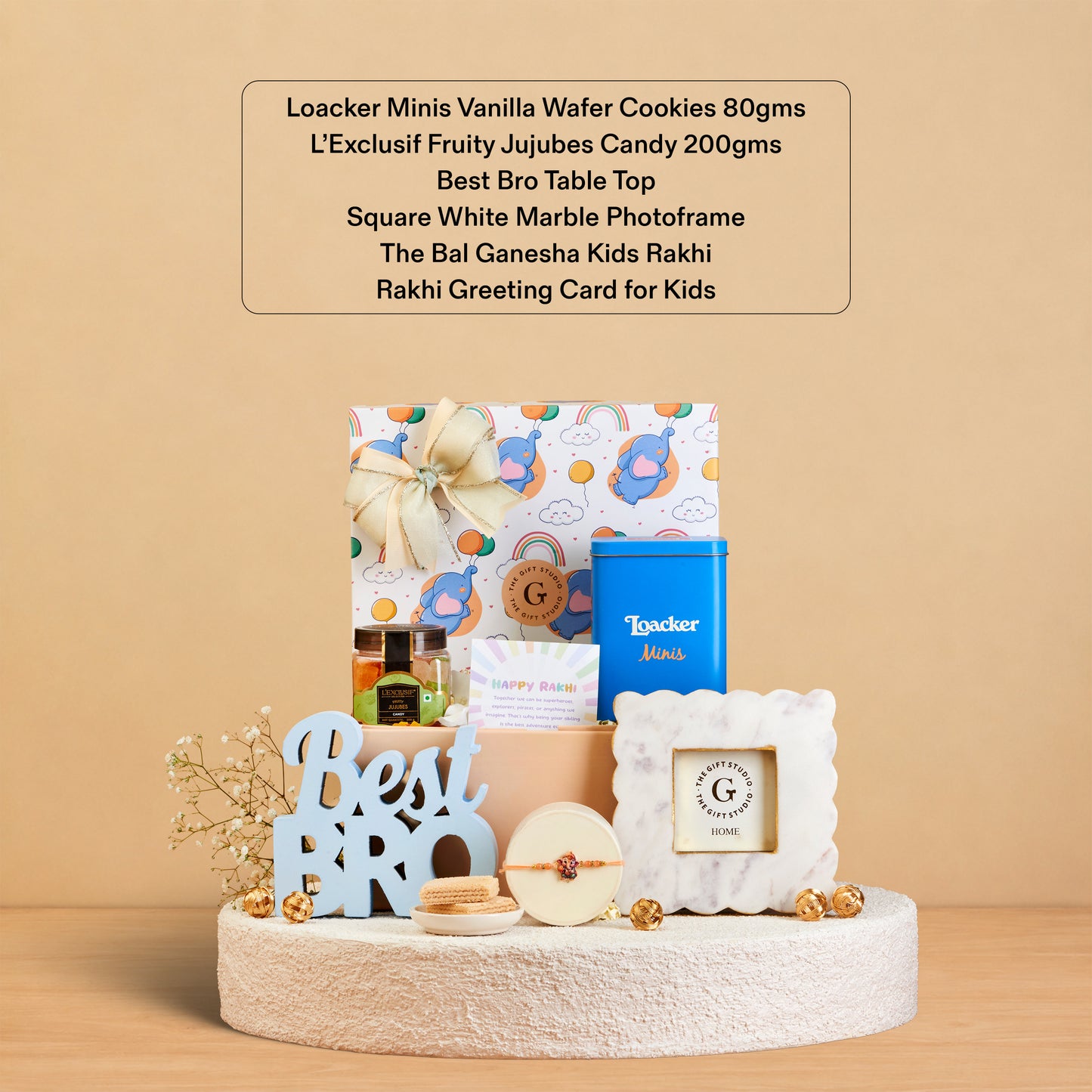 The Classic Bal Ganesha Kids Rakhi Hamper
