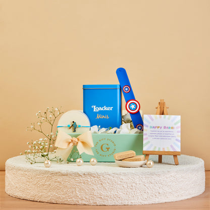 The Cricket Crazy Kids Rakhi Hamper