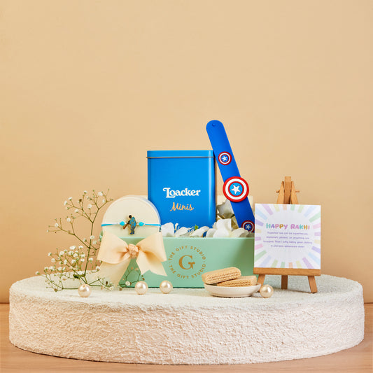 The Cricket Crazy Kids Rakhi Hamper