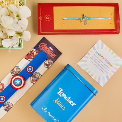 The Cricket Crazy Kids Rakhi Hamper