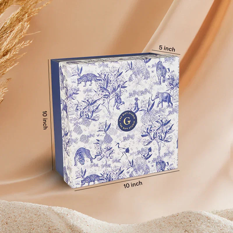 Exact dimensions and measurement of High Tea Luxury Hamper box