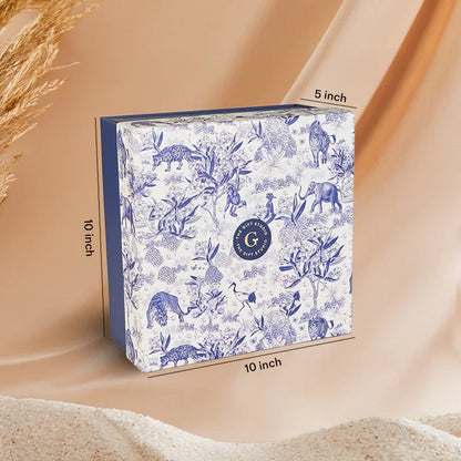 Exact dimensions and measurement of High Tea Luxury Hamper box