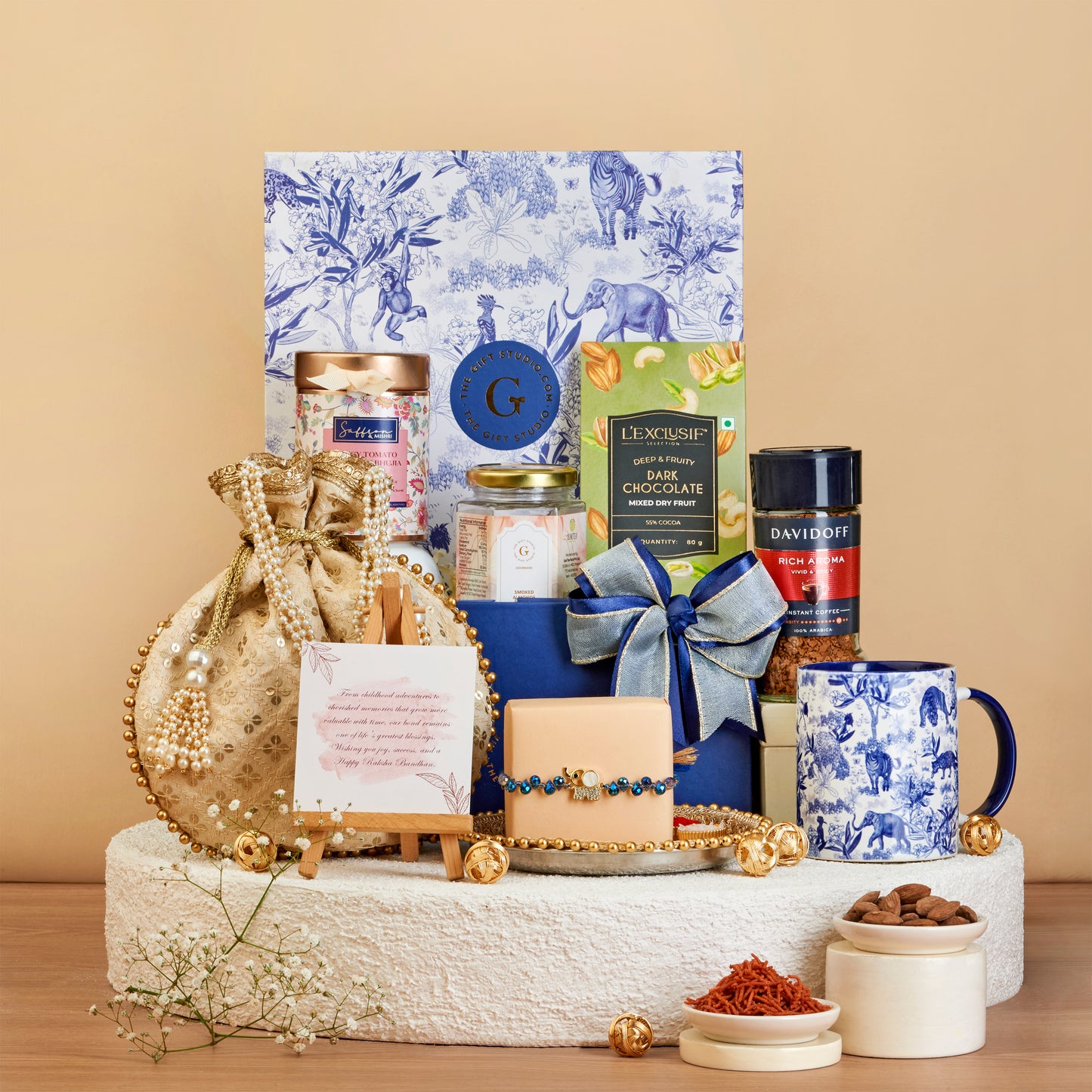 The Majestic Rakhi Hamper for Brother