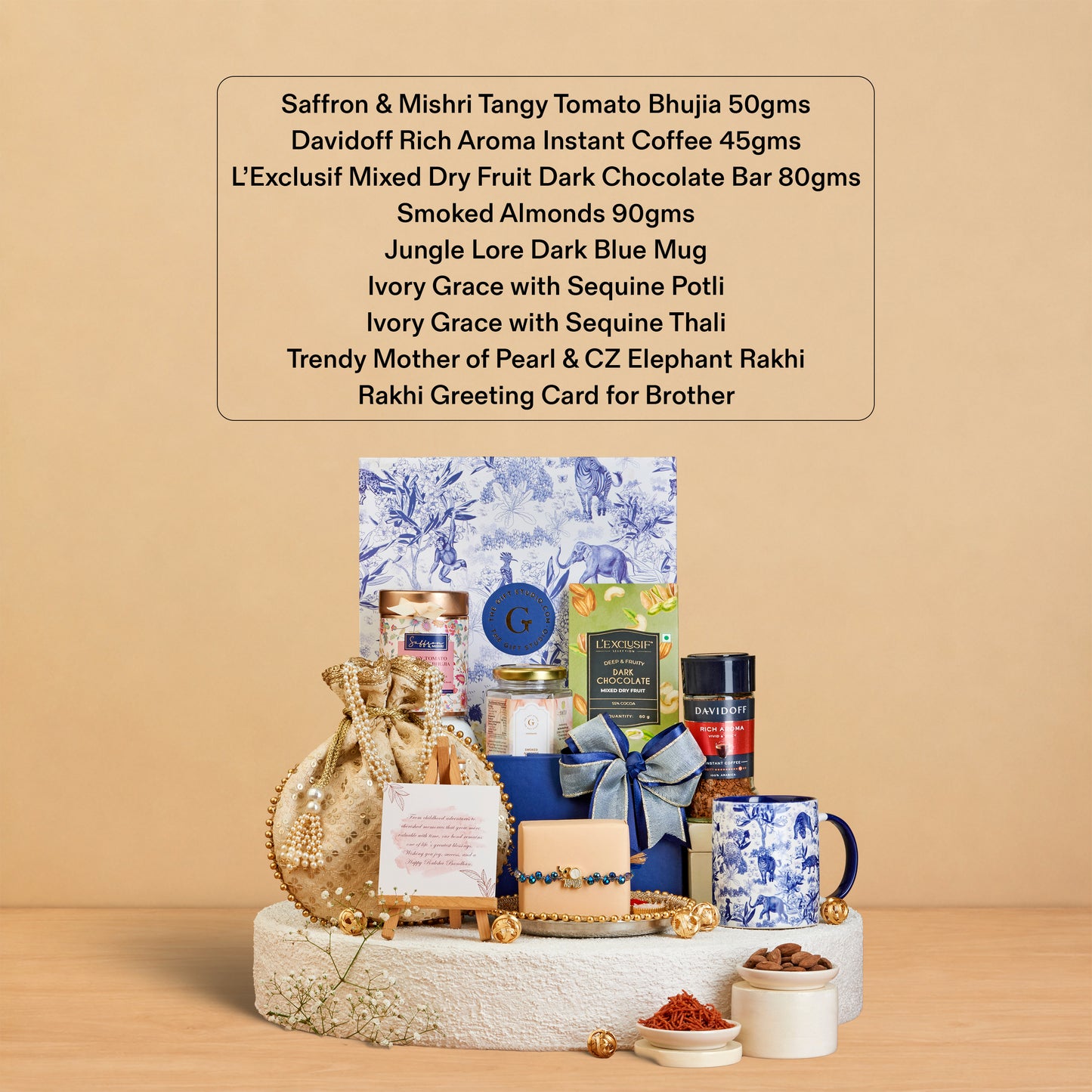 The Majestic Rakhi Hamper for Brother