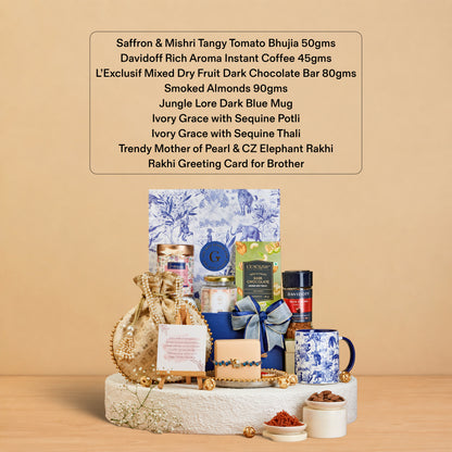 The Majestic Rakhi Hamper for Brother