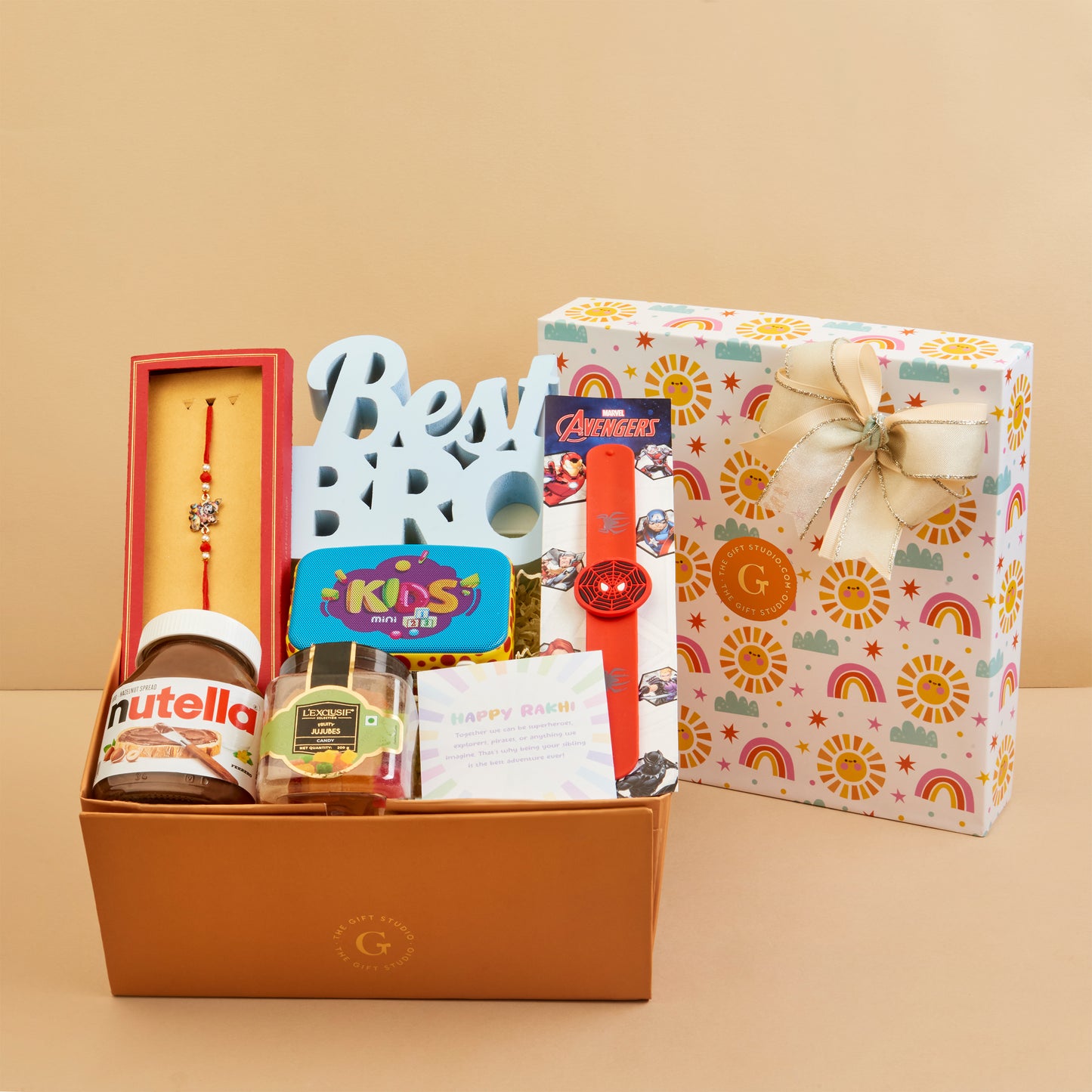 The Musical Radha Krishna Kids Rakhi Hamper