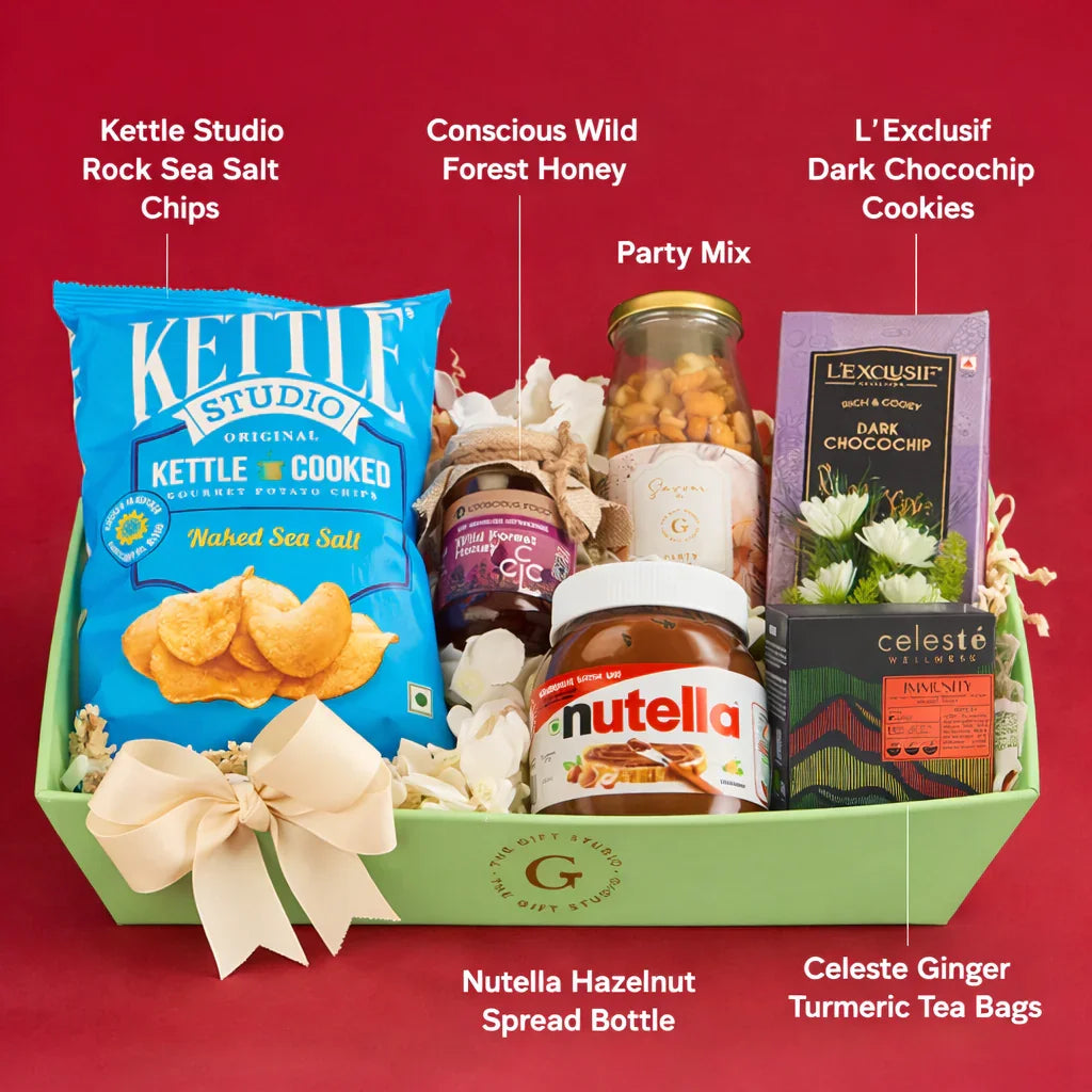 Tray of Six Senses products with individual identification labels.