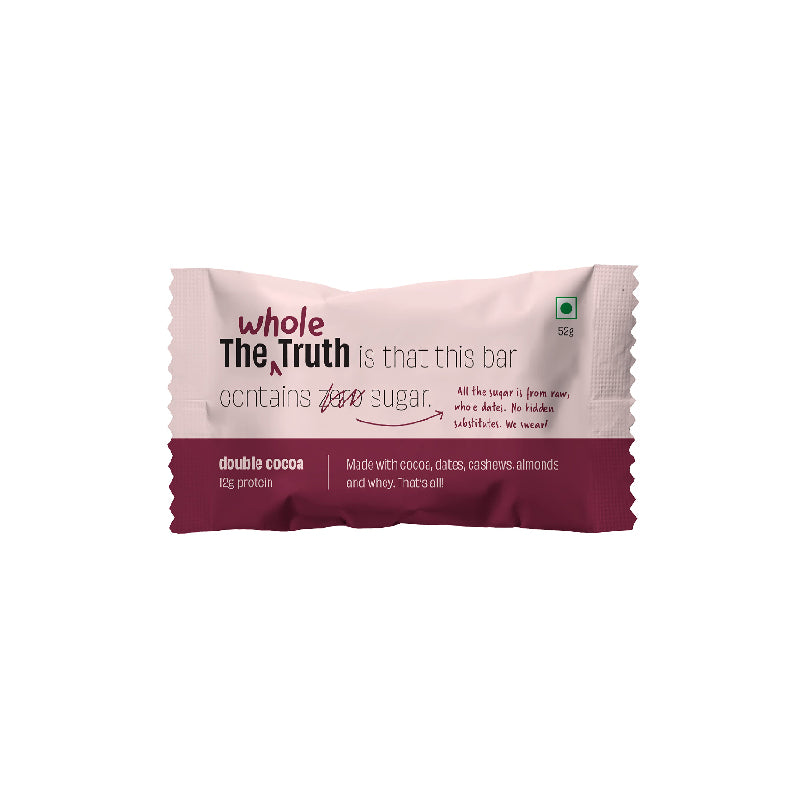 The Wholetruth Pro Double Cocoa Protein Bar (67g)