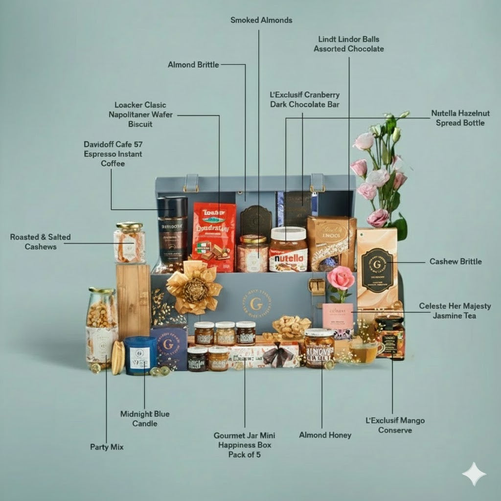 The Luxury Food Trunk (Blue)