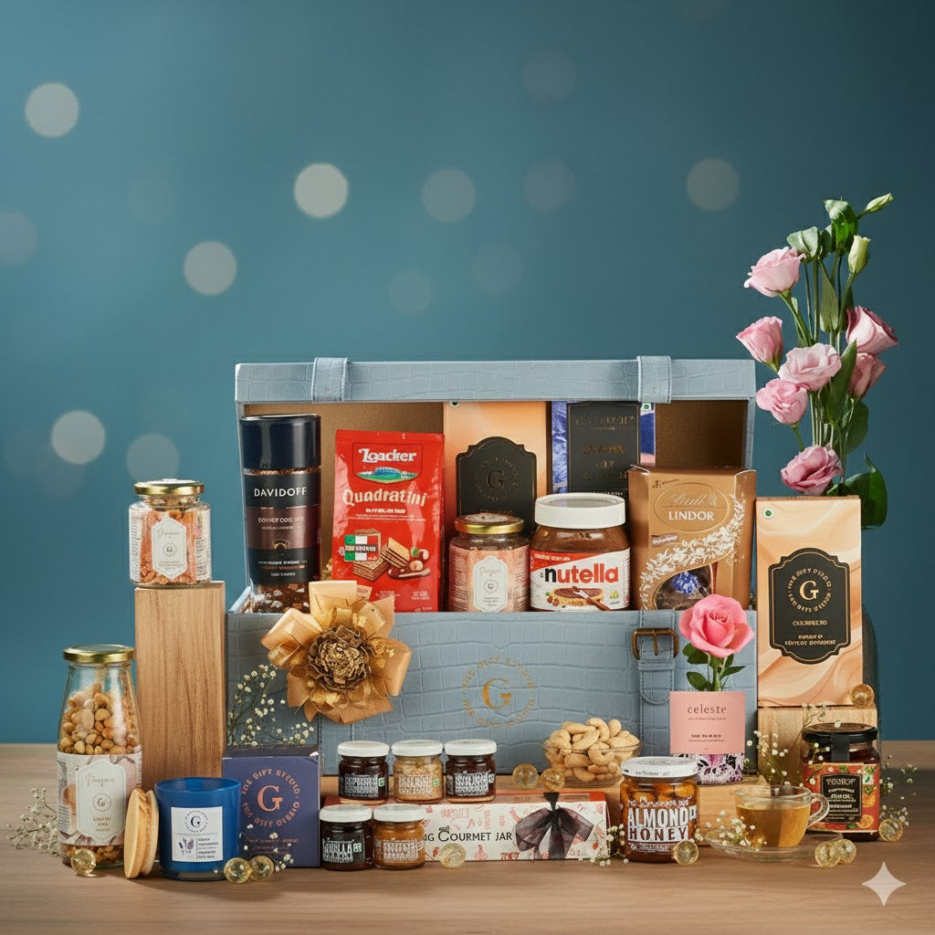 The Luxury Food Trunk (Blue)