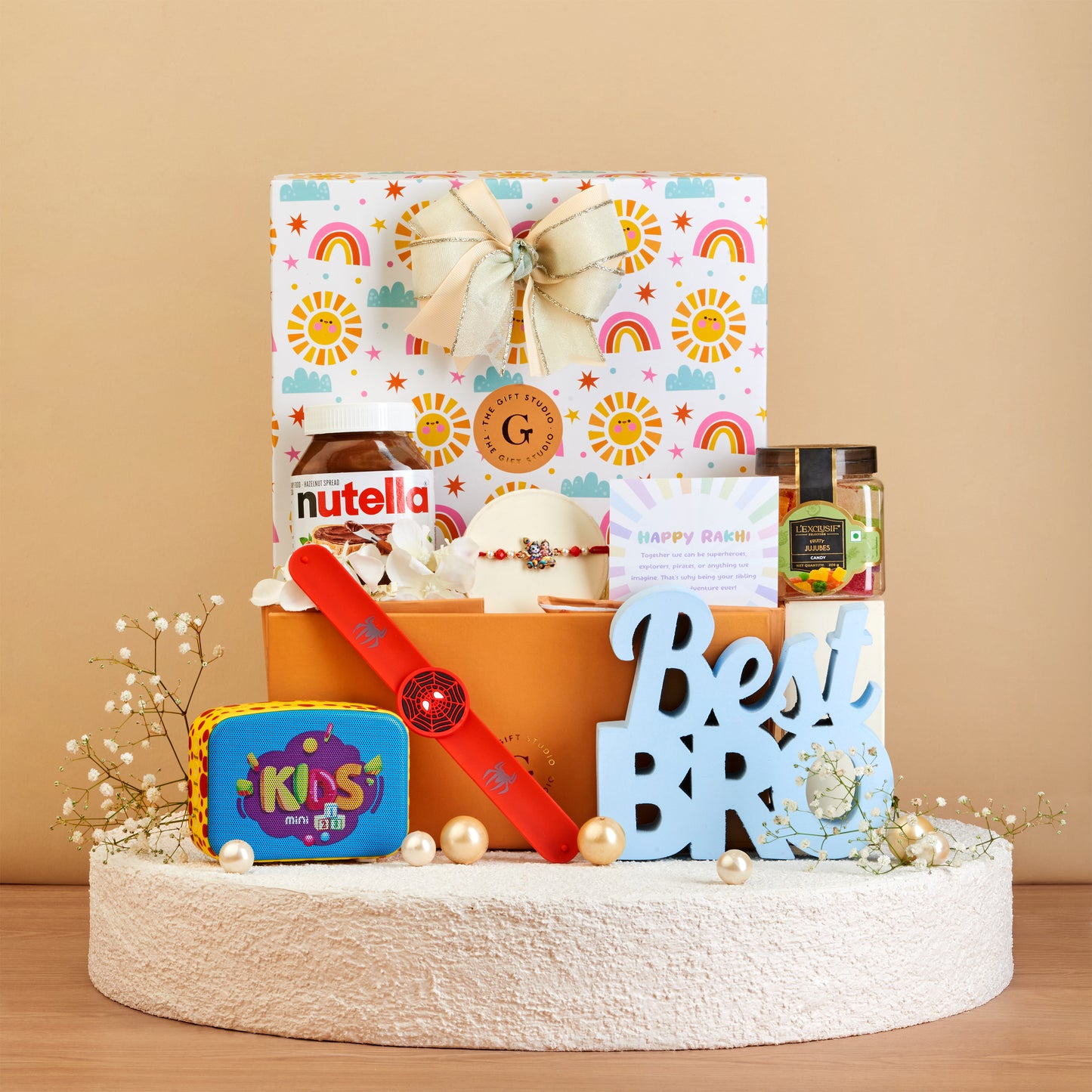The Musical Radha Krishna Kids Rakhi Hamper