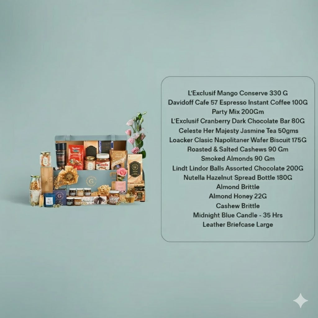 The Luxury Food Trunk (Blue)