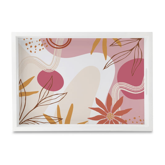 Serving Tray Floral Bloom (Medium) - The Gift Studio