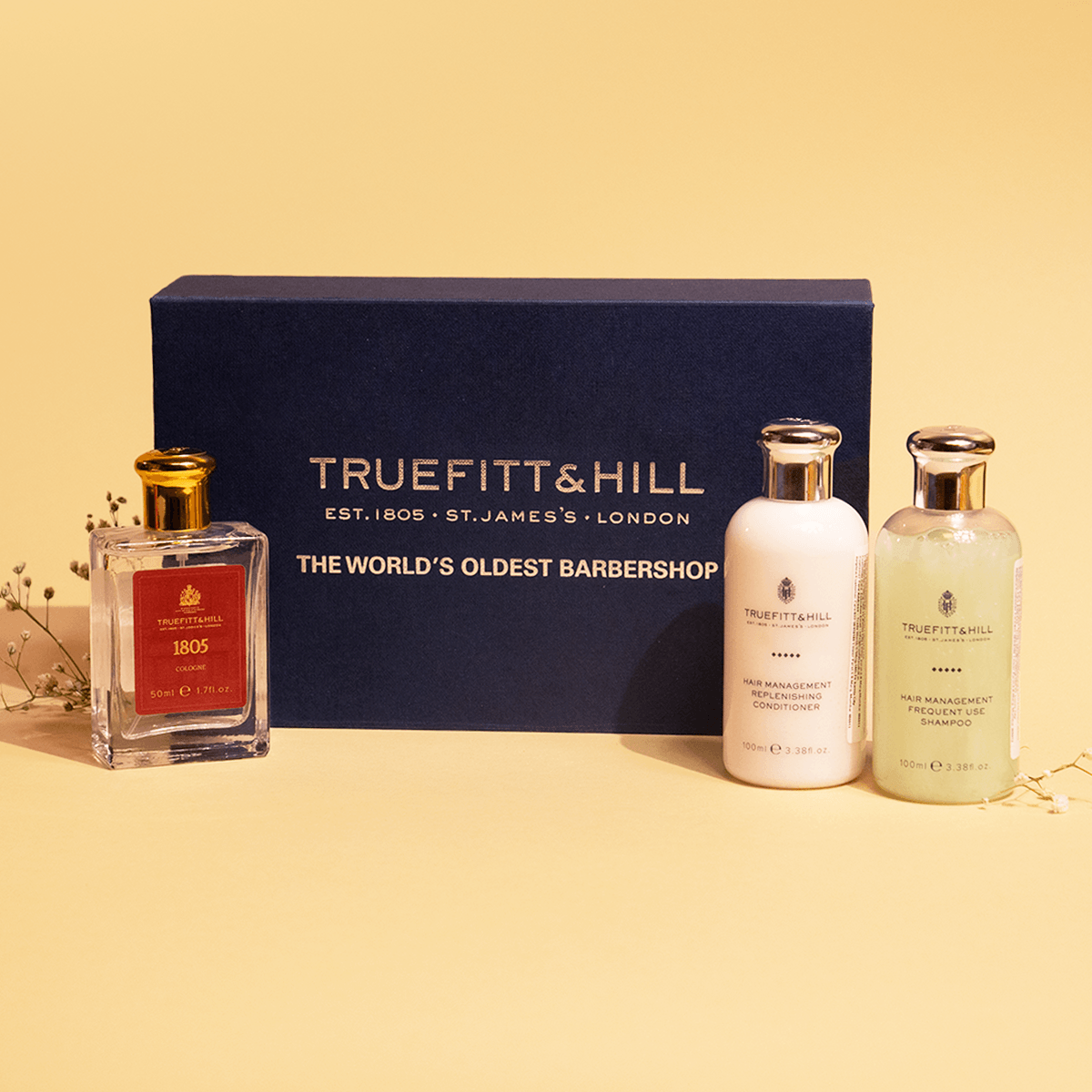 Truefitt & Hill Men's Daily Essential Gift Set for Men