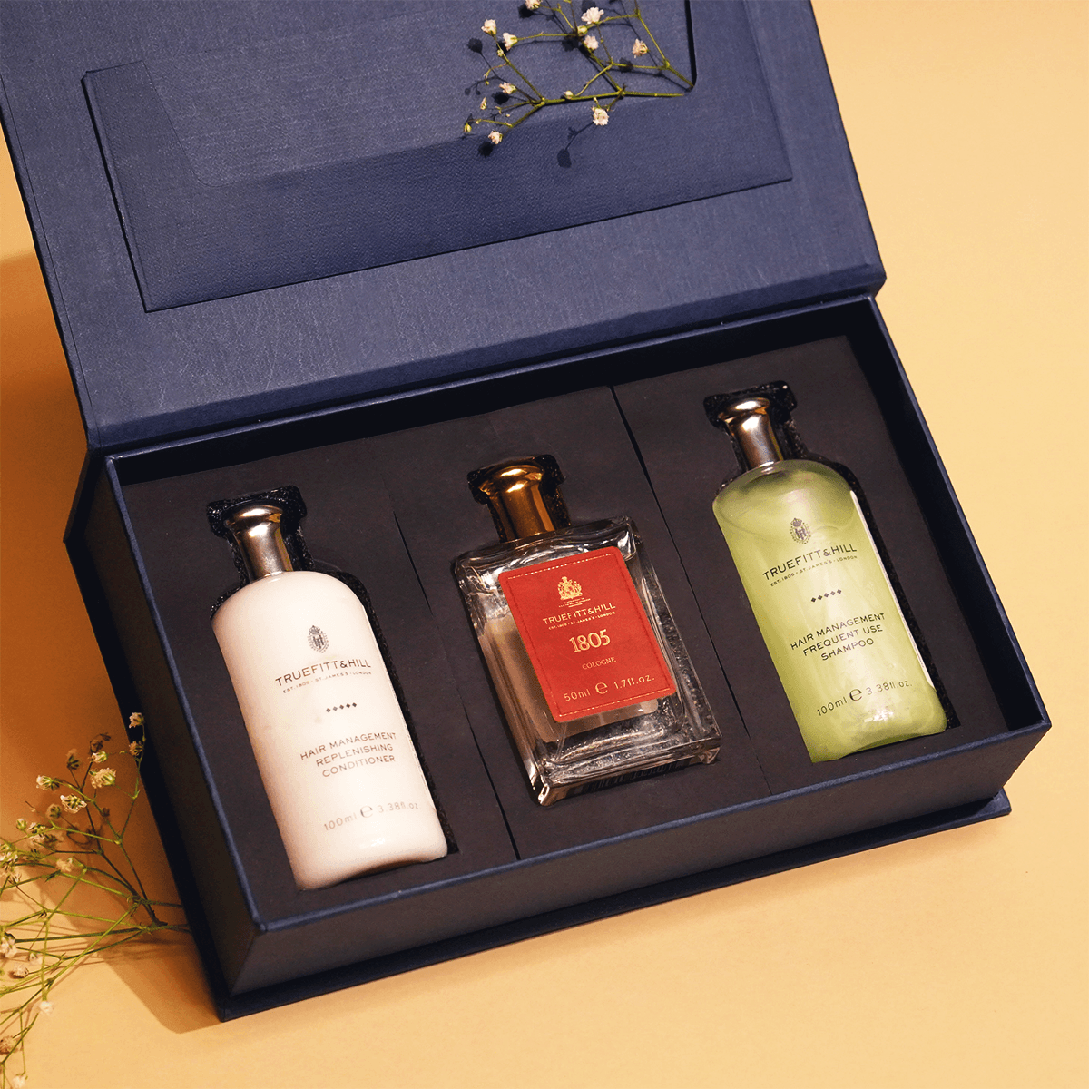 Truefitt & Hill Men's Daily Essential Gift Set for Men
