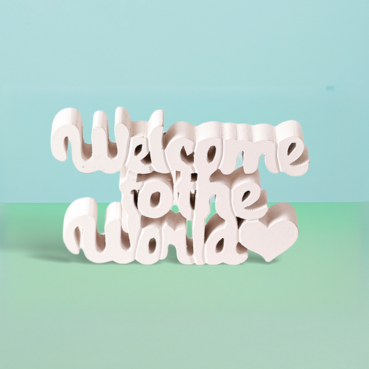 Welcome To The World Table Top