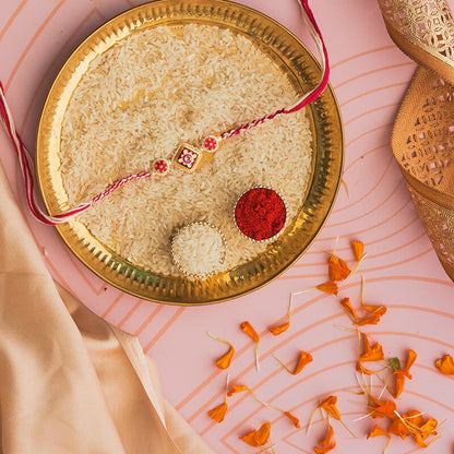 Blossom Meenakari Rakhi