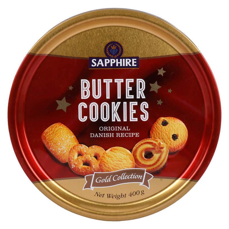 Sapphire Gold Collection Butter Cookies (350g) - The Gift Studio