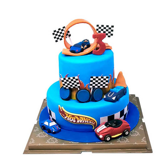 Hot Wheels Cake