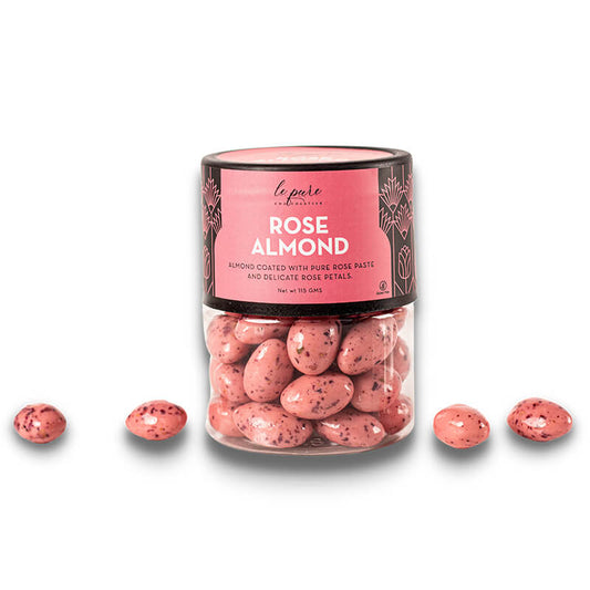 Rose Almond Dragees 115G Jar