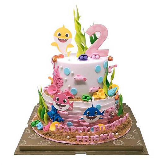 Underwater Theme Cake - The Gift Studio