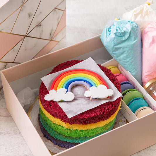 Rainbow Cake DIY Kit (Large)