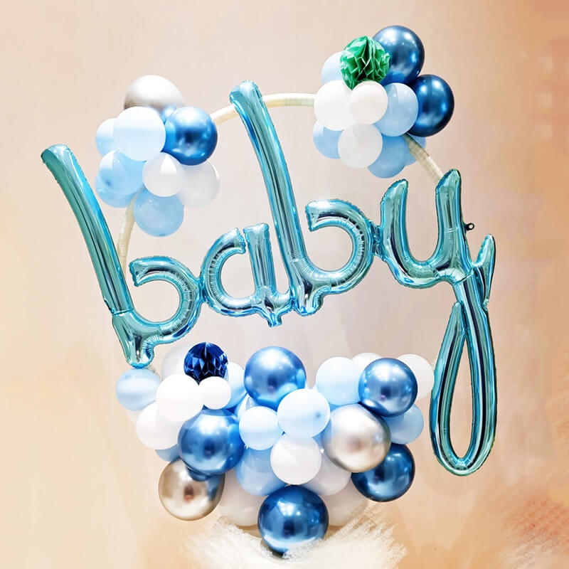 Baby Boy Table Arrangement