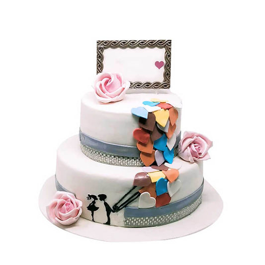 Engagement Cake - The Gift Studio