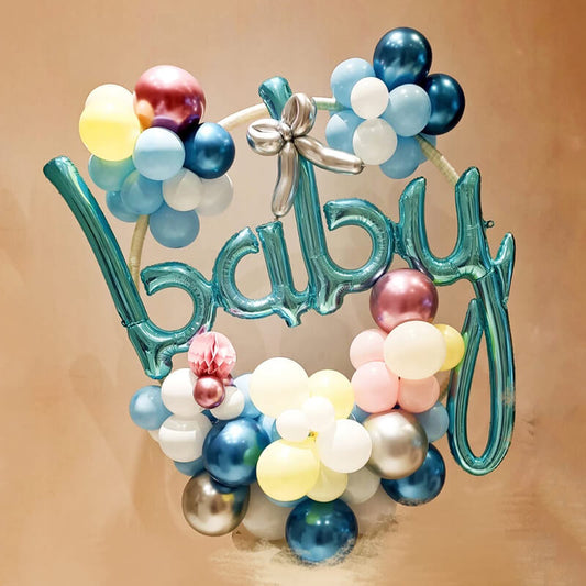 Baby Girl Table Arrangement